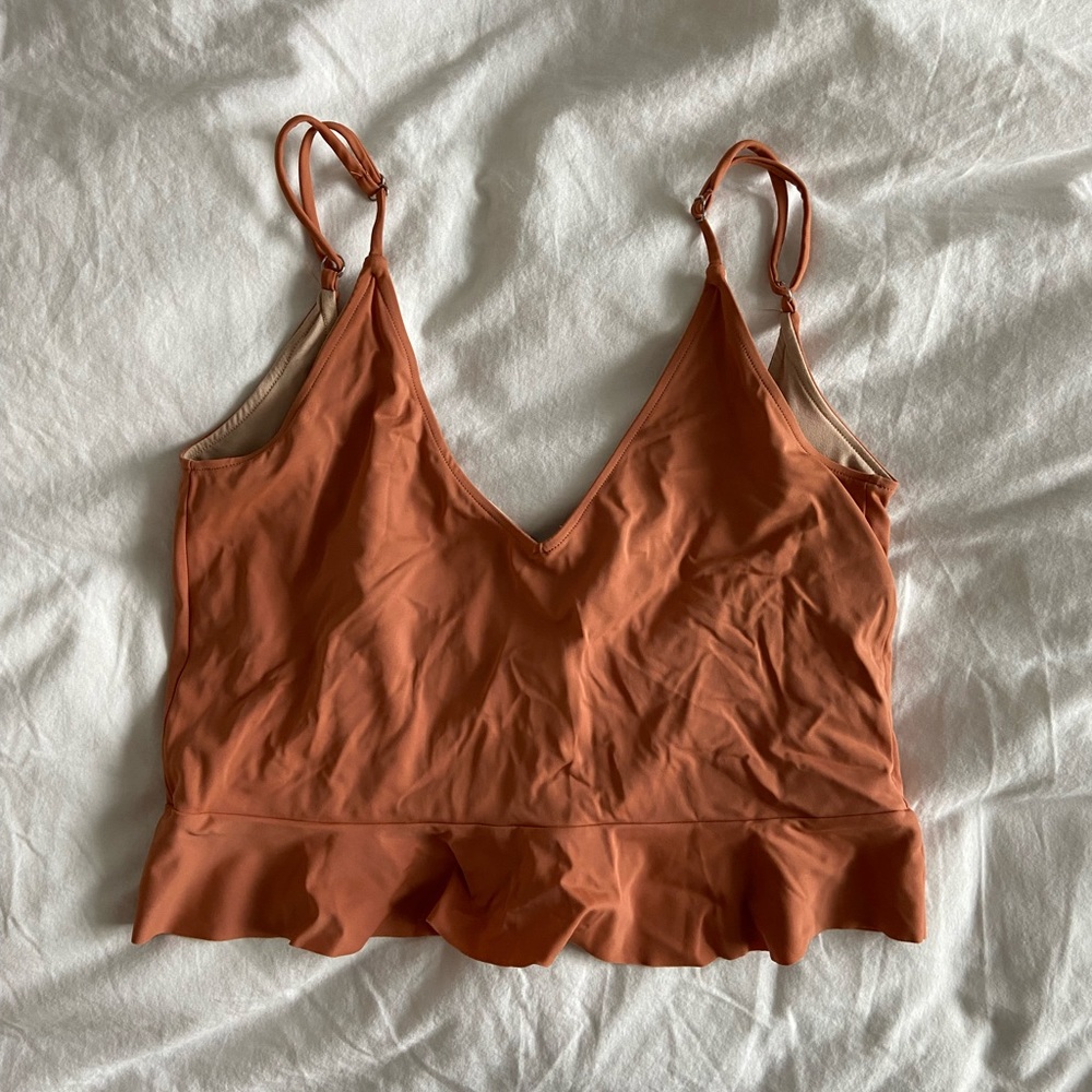 Kortni Jeane Swim Scoop Back Top